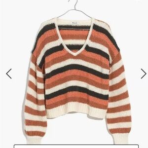 Madewell Balloon-sleeve Pullover Sweater